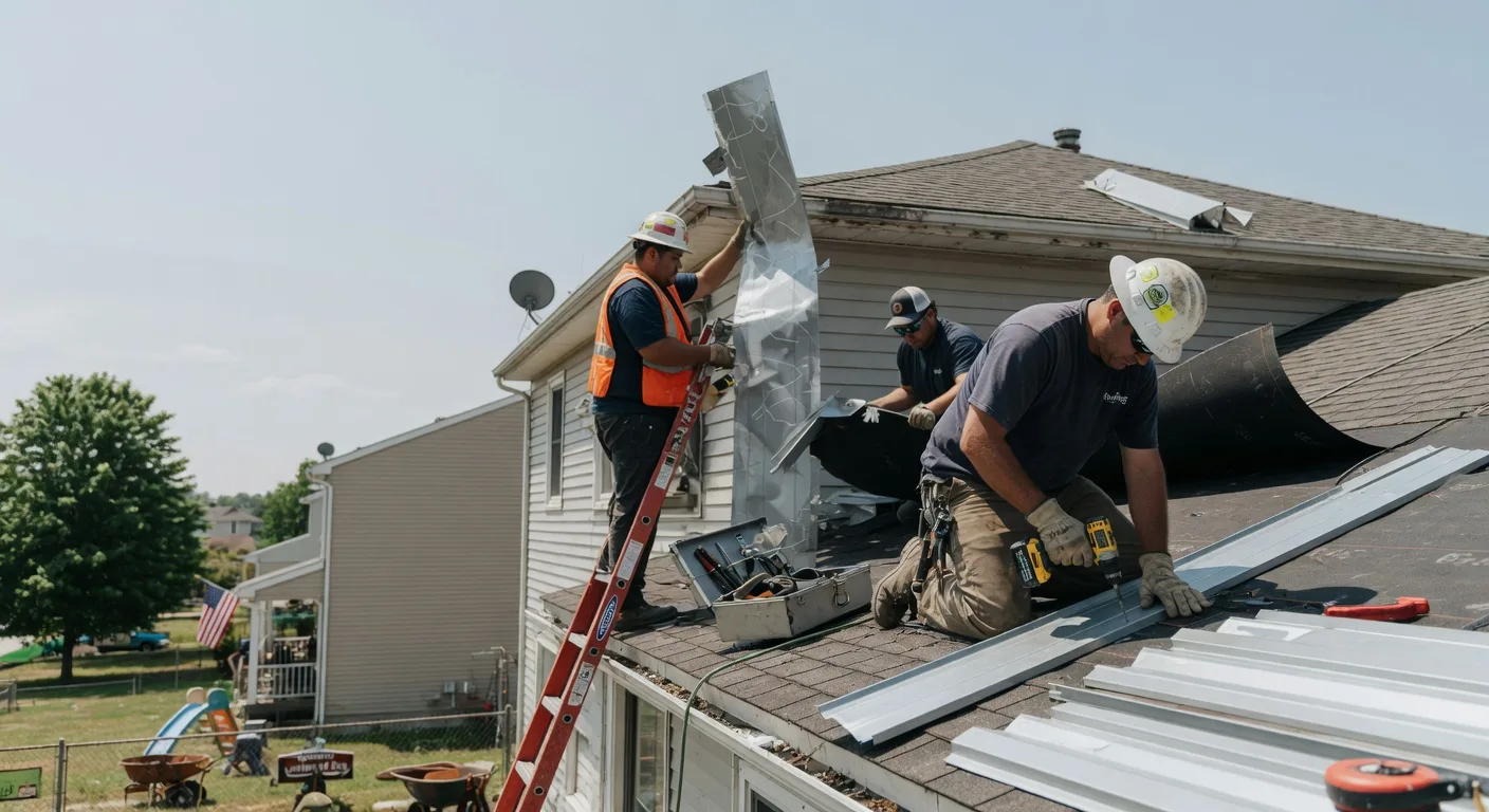 Storm Damage Metal Roof Repair in Paw Paw, WV